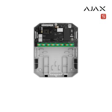 Superior Hub Hybrid (4G) white | Unità centrale con supporto Fibra, jeweller e Wing (2xSIM 2G/3G/4G ed ethernet)