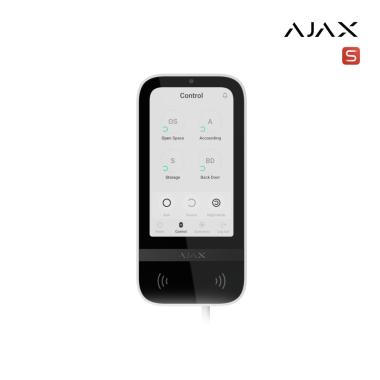 Superior KeyPad TouchScreen Fibra white | Tastiera TouchScreen cablata