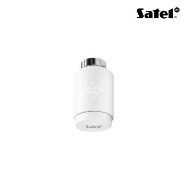 Testina intelligente wireless per radiatori, compatibile con valvole M30x1,5mm e Danfoss. Sensore di temperatura integrato (batterie AA non incluse)