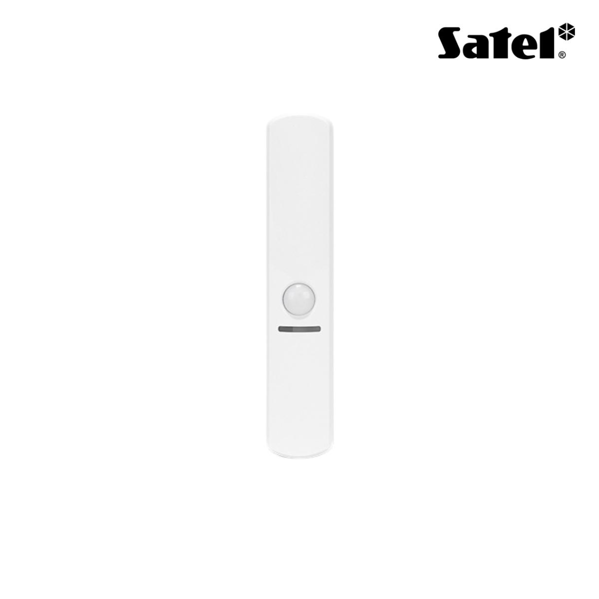 Mini rilevatore a tenda (dimensioni 20 x 102 x 25 mm), installazione centro finestra. Dimensione tenda 5 (h) x 2 (l) m. Colore bianco