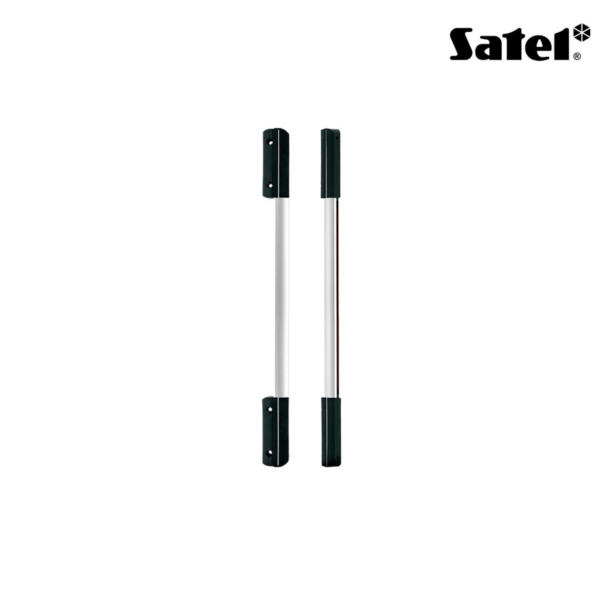 Barriera in alluminio da esterno ad infrarossi attivi , elettronica totalmente resinata lunghezza 781 mm, silver