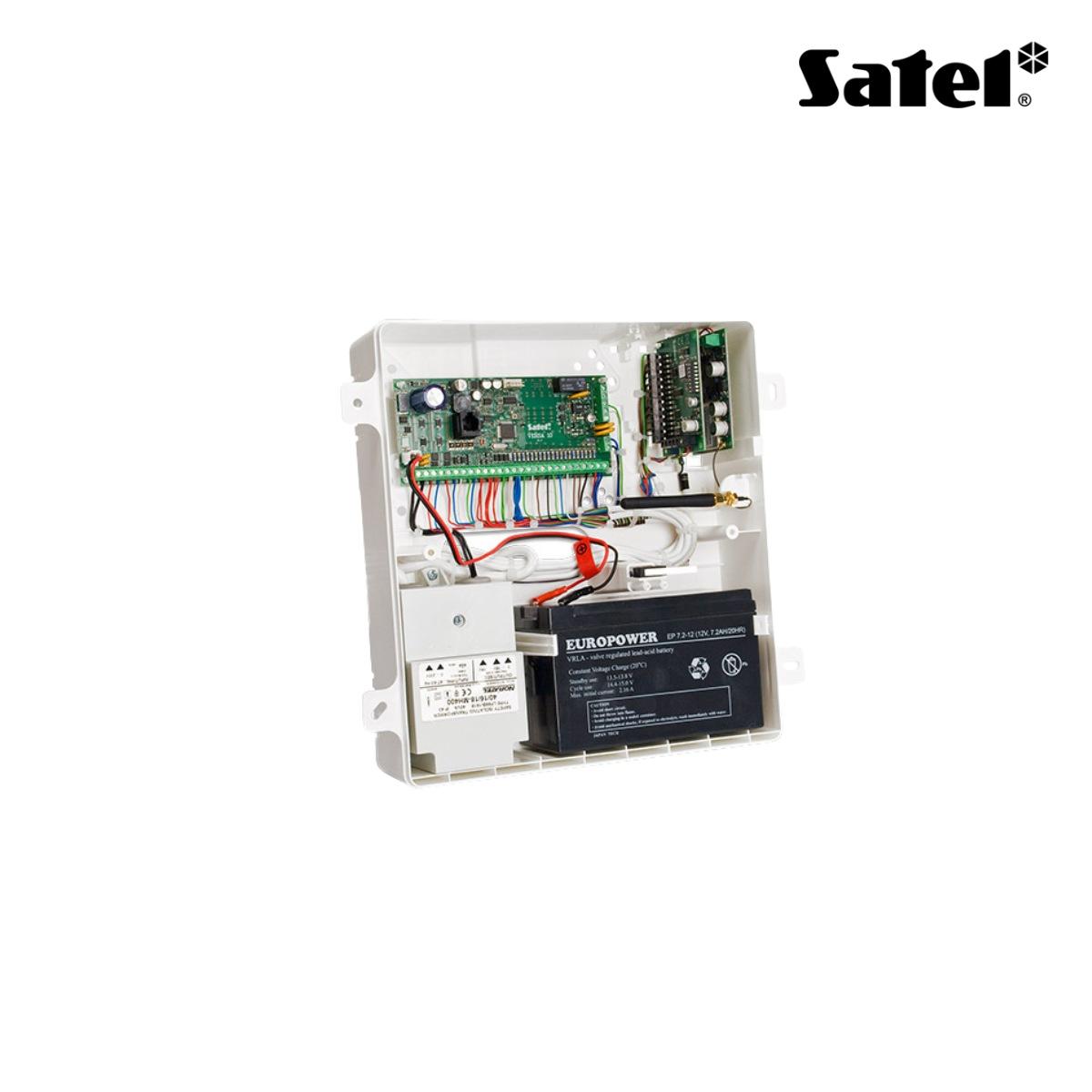 Contenitore plastico per centrali, moduli di espansione e moduli GSM, montaggio ad incasso (senza Trasformatore)