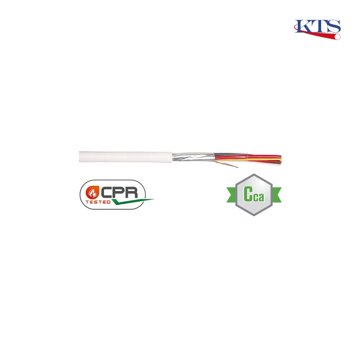 CAVO ALLARME ALHF  SCH. Cca -  2x0.50+2x0.22