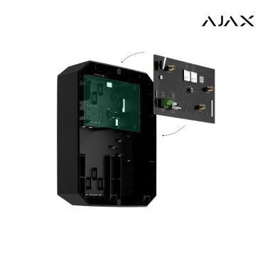 Hub BP Jeweller (without casing) (8EU/UEU) - | Unità centrale wirelss con batteria esterna come fonte di alimentazione. Supporta la foto-verifica.Collegabile tramite due schede SIM