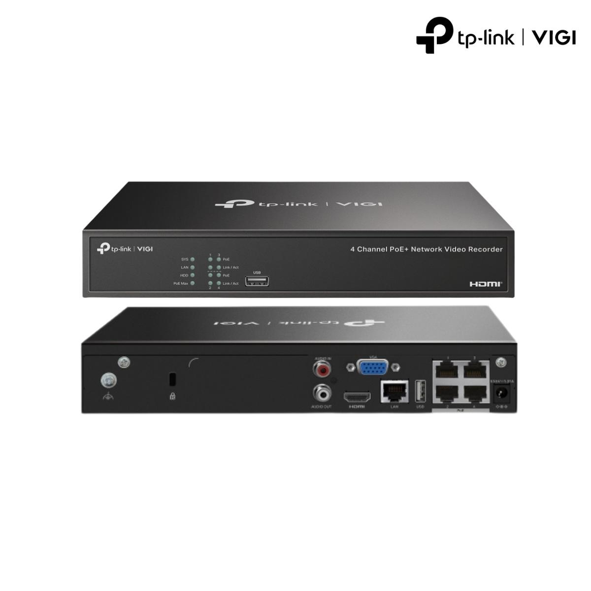 Videoregistratore IP 4 canali 80Mbps