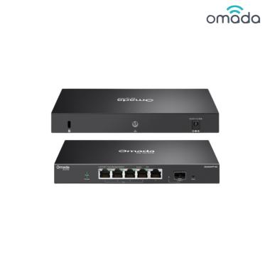 Omada 5-Port 2.5GBASE-T and 1-Port 10GE SFP+ Easy Managed Switch with 4-Port PoE++