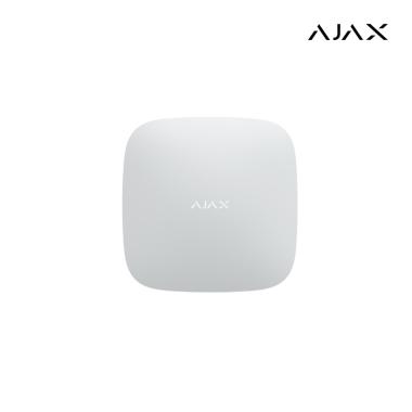 Hub 2 Plus (8/ECG) ASP white | Centrale di controllo avanzata che supporta la foto-verifica degli allarmi (2xSIM, 4G/3G/2G, Ethernet, Wi-Fi)