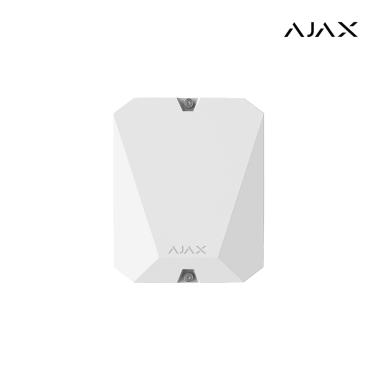 MultiTransmitter ASP white | Modulo per il collegamento di allarmi cablati ad Ajax e la gestione della sicurezza tramite app