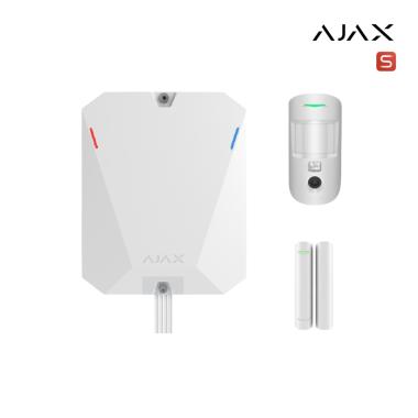 Kit Superior (8EU/ECG) ASP white | Kit Superior (8EU/ECG) ASP: Hub Hybrid (4G) MotionCam S (PhOD) DoorProtect S Plus (8PD)