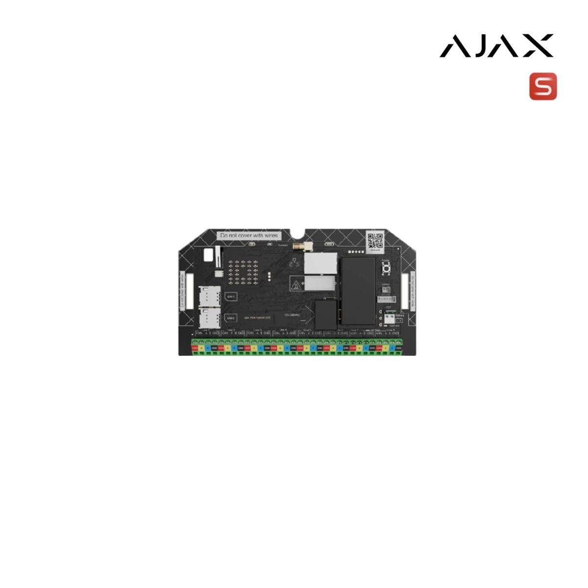 Superior Hub Hybrid (4G) (without casing) (8EU/ECG) ASP - | Unità centrale con supporto Fibra, jeweller e Wing (2xSIM 2G/3G/4G (without casin)