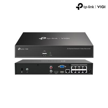 Videoregistratore IP 8 canali 80Mbps PoE+