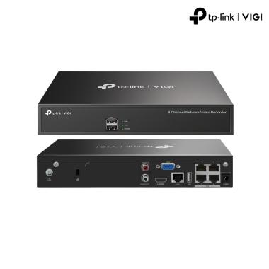 Videoregistratore IP 4 canali 80Mbps PoE+