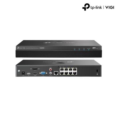 Videoregistratore IP  8 canali 160Mbps PoE+
