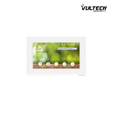 Postazione da interno Vultech Security IP , 7 Pollici Linux con Wifi colore bianco risoluzione 1024X600 VS-PI217W-LXB