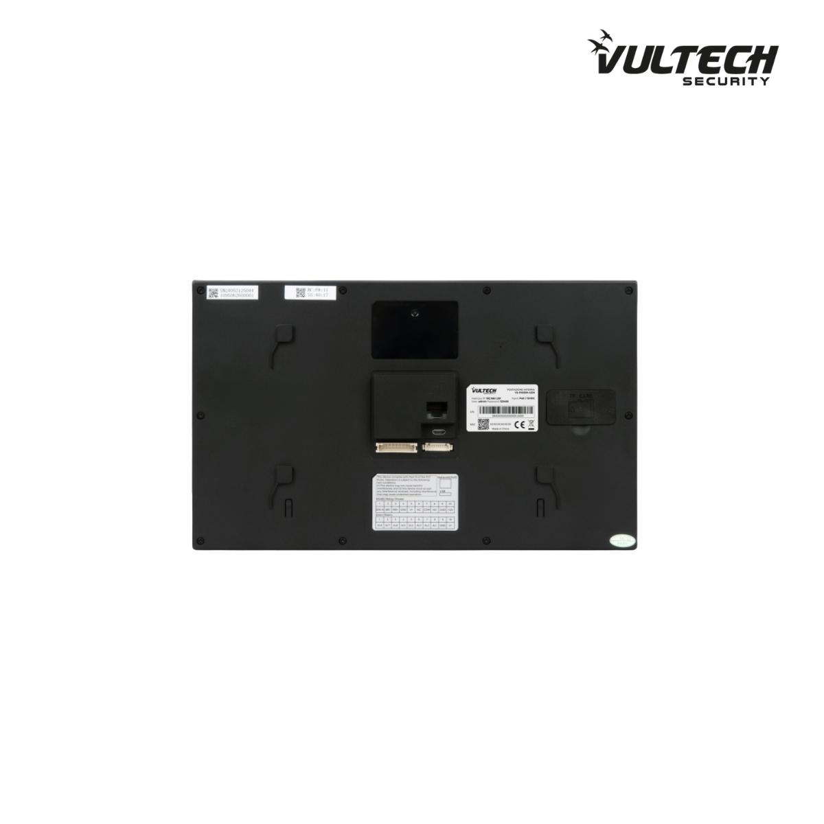 Postazione da interno Vultech Security IP , 10.1" Pollici IPS Andorid 10 con Wifi colore nero risoluzione 1024X600 VS-PI618W-ADN