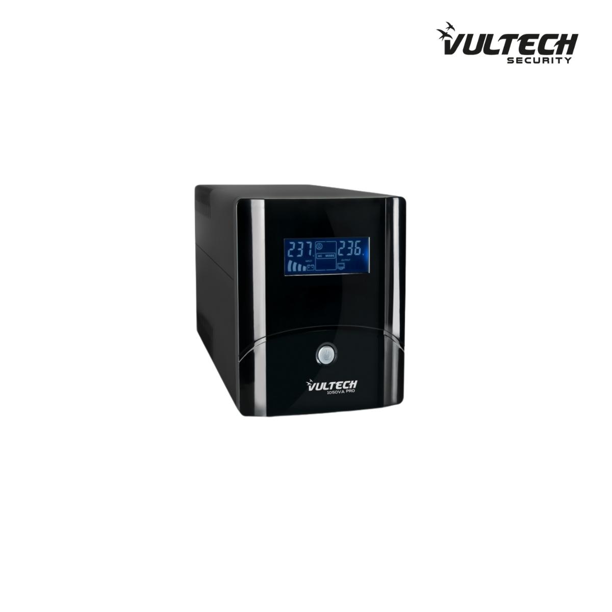 UPS 1500VA Gruppo Di Continuità Vultech UPS1500VA-PRO Line Interactive Con LCD
