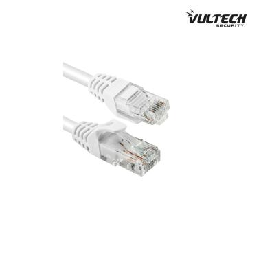 Cavo Ethernet Vultech UTP TAAU300-UTP-WH Categoria 6 Bianco 30 Mt