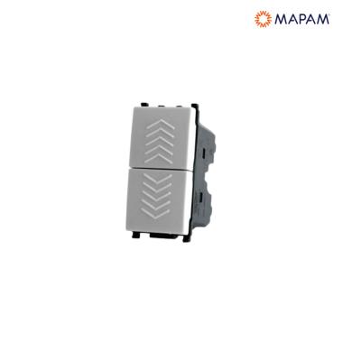 Doppio pulsante 10a-250v gem bianco