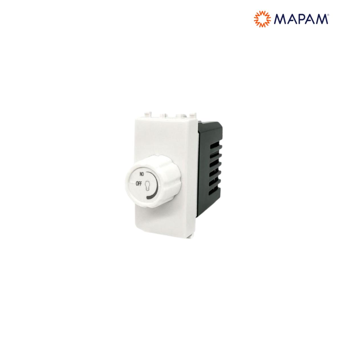 Interruttore dimmer 500w gem bianco